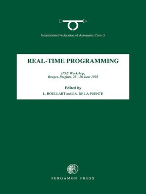 cover image of Real-Time Programming 1992